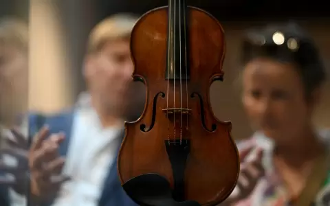 Viol�n Stradivarius de 1720.