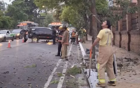 Accidente en Asunci�n.