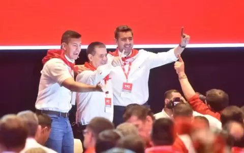 Pe�a, Cartes y Alliana, hoy, las caras m�s visibles del oficialismo.