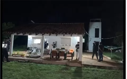 Vivienda asaltada y donde encontraron el cuerpo de la v�ctima.