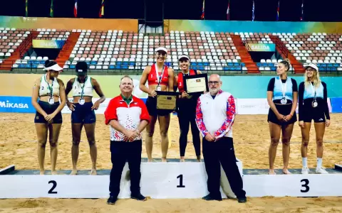 Michelle Valiente y Giuliana Poletti conquistan la medalla de oro en el Circuito Sudamericano