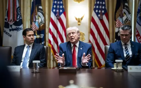 El presidente Trump siempre ha priorizado el control de su imagen y suele relacionarse con hombres que exhiben rasgos masculinos. Todd Heisler/TNYT