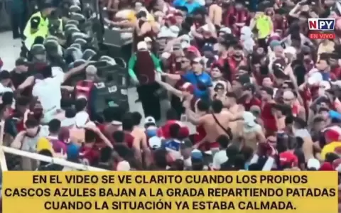 Violencia en el Supercl�sico del f�tbol
