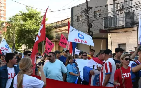 Obreros en el d�a del Trabajador.
