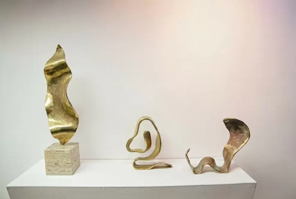 Obra de David Ocampos ocampos exhibida en la muestra.