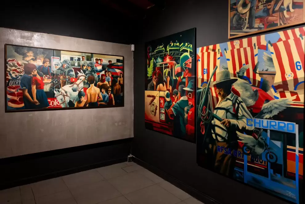Obra de Rolo Ocampos.