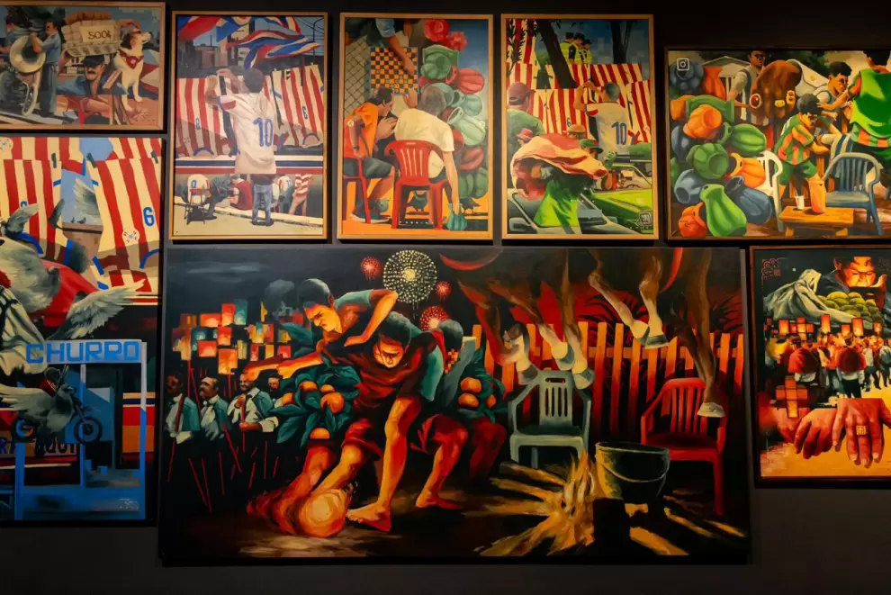 Obra de Rolo Ocampos.