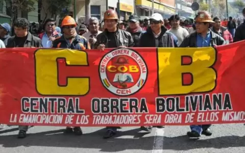Central Obrera Boliviana.