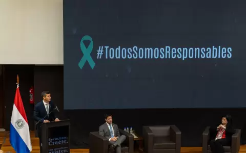 Lanzamiento de campa�a nacional contra el abuso sexual infantil.