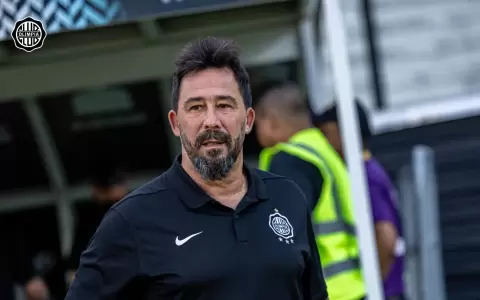 Pablo S�nchez, director t�cnico de Olimpia.