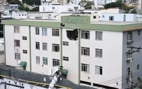 Avioneta se estrell� contra un edificio en Belo Horizonte,Brasil.