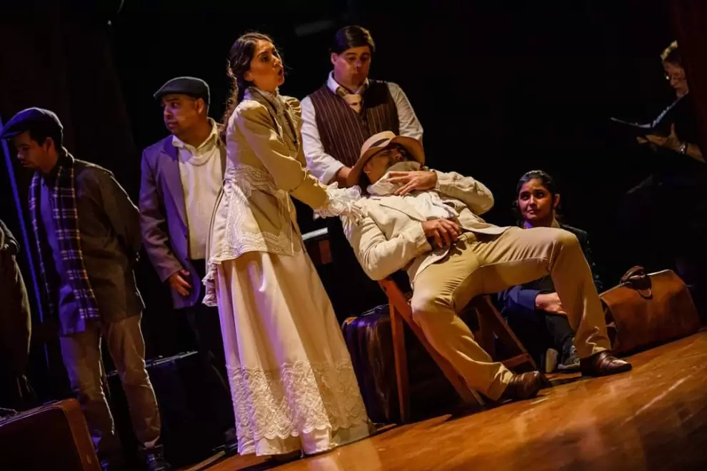 Puesta en escena de "Rita". Cortes�a