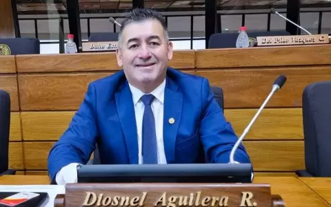 Diosnel Aguilera, diputado.