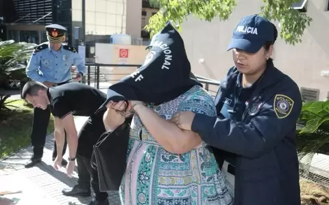 Antonia Galeano, funcionaria judicial fue detenida.