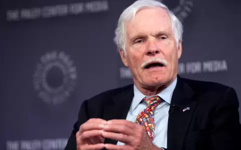 Ted Turner en 2012, fundador de CNN muri� este mi�rcoles a los 87 a�os.
