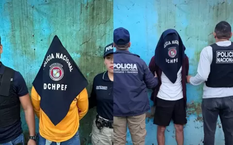 Detenidos por robo al periodista Leo Rub�n.