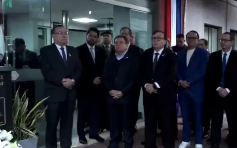 Homenaje a Marcelo Pecci en el D�a del Agente Fiscal.