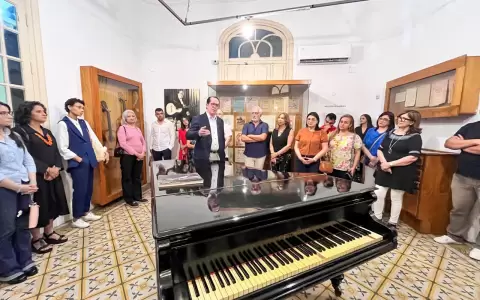 Reapertura de la Casa de la M�sica.