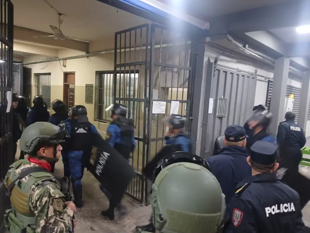 Traslado de presos.