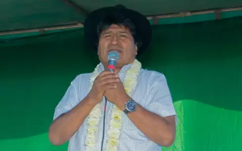 Evo Morales, expresidente de Bolivia.