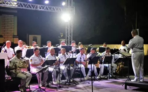 Banda de M�sica de la Marina de Brasil.