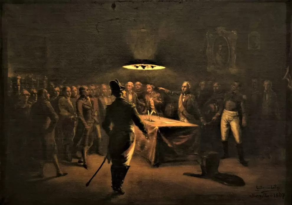 Madrugada del 14 y 15 de Mayo. Archivo Guillermo Da Re