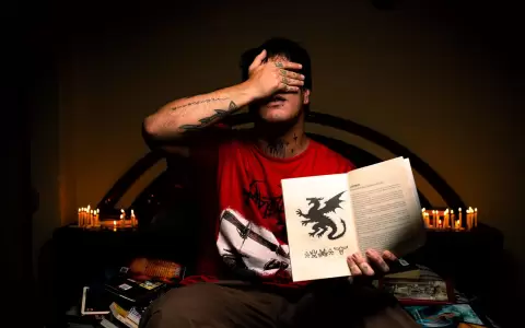 David Marcelo Soley y algunas p�ginas de su obra "El castillo de Sophia".