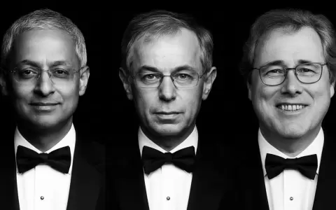 Los cient�ficos Shankar Balasubramanian, David Klenerman y Pascal Mayer.