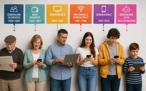Tipos de generaciones.