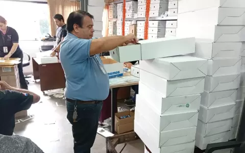 Materiales electorales.