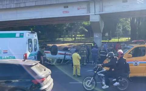 Conductor de camioneta habr�a realizado una maniobra para evitar atropellar a un perro.