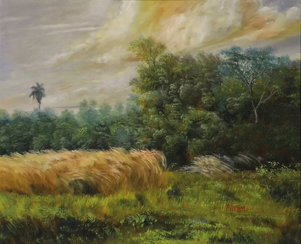 Manuel Viedma, obra que ser� exhibida en la muestra. Cortes�a
