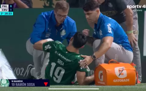 Alerta en la Albirroja: Ram�n Sosa se retir� lesionado