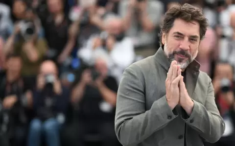 Javier Bardem en la presentaci�n de "El ser querido" durante el 79� Festival de Cannes.