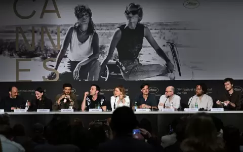 Conferencia de prensa en la 79� edici�n del Festival de Cannes.