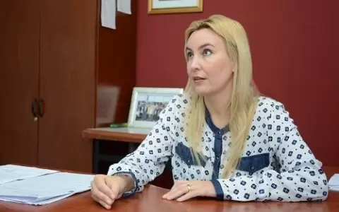 Irma Llano, denunciante.