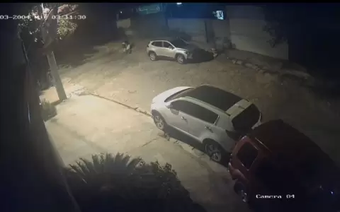 El crimen qued� registrado en im�genes del circuito cerrado.