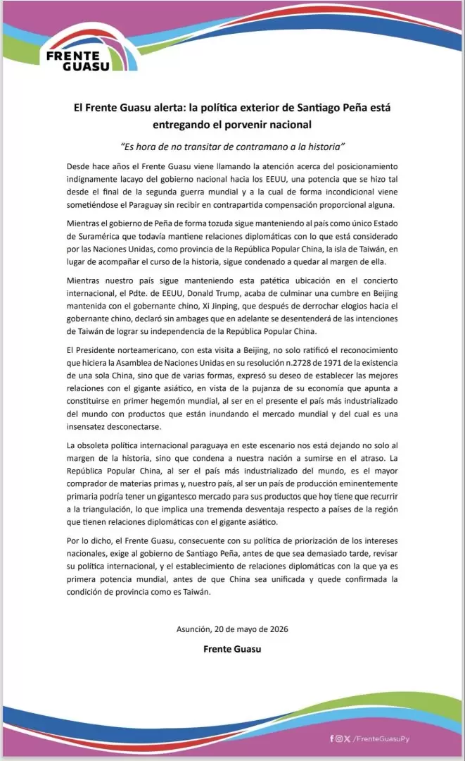 Comunicado.