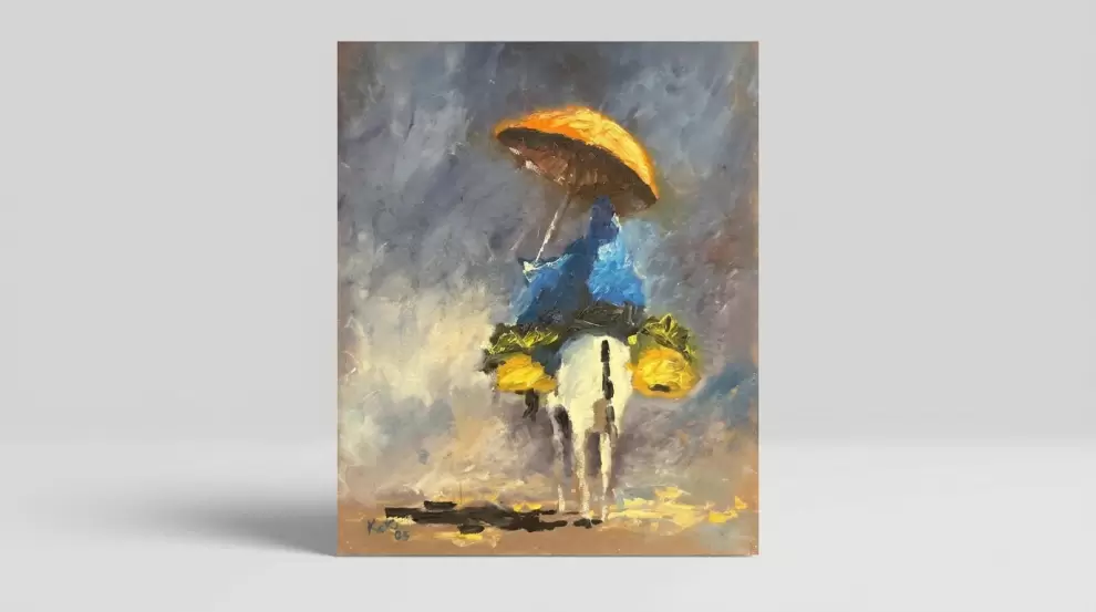 Koki Ru�z, obra que ser� exhibida en la muestra.
