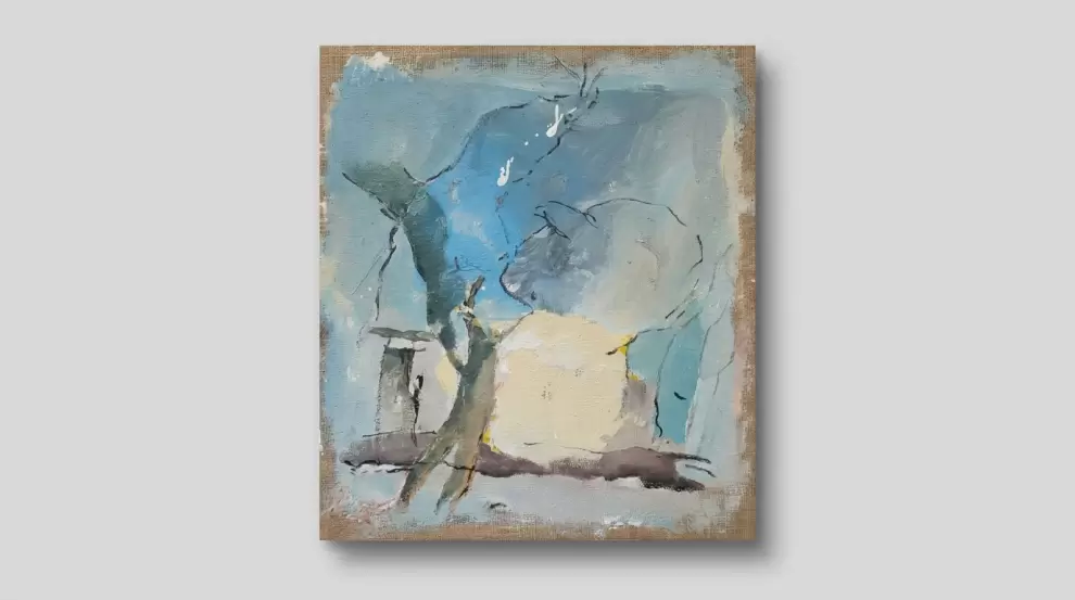 Carlos Rolandi, obra que ser� exhibida en la muestra.