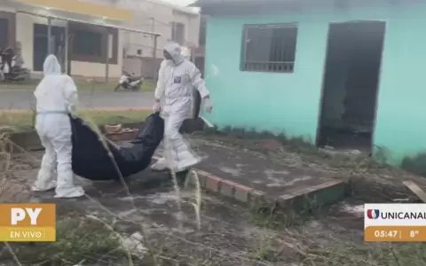 Macabro hallazgo en una vivienda abandonada.