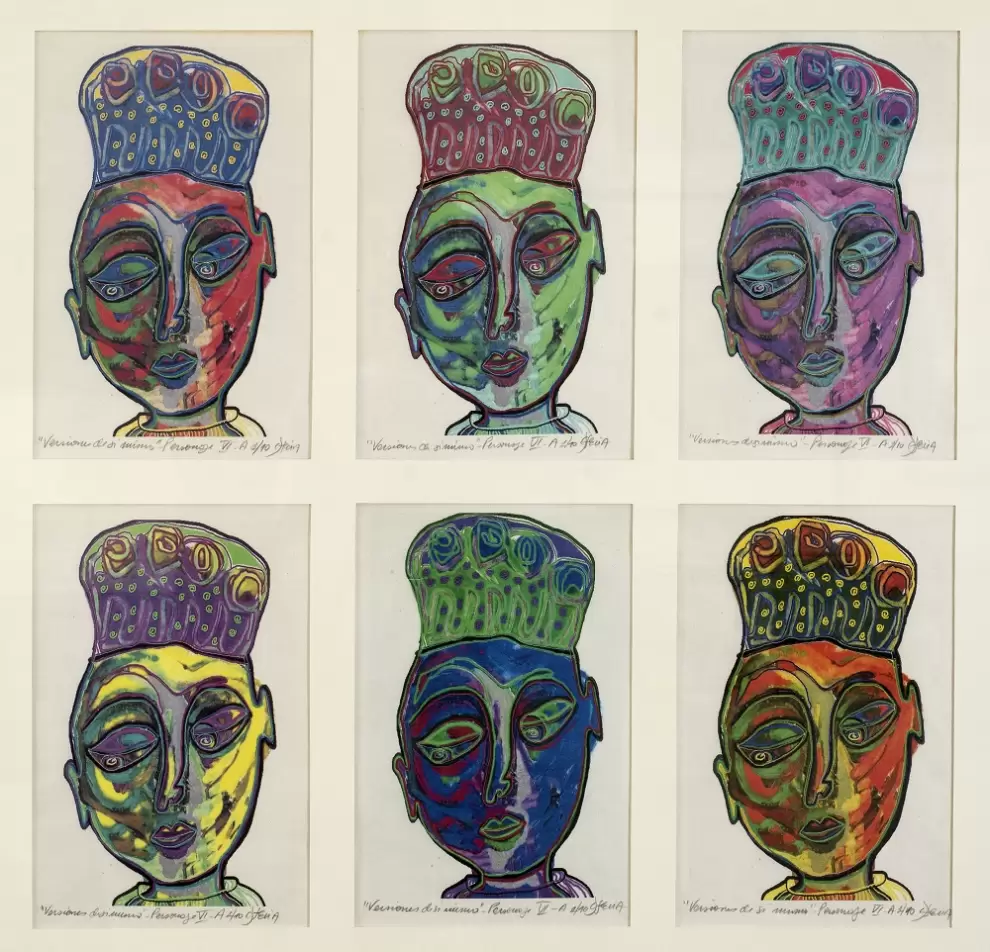 Ofelia Olmedo, Versiones de sí mismo". Colección Verónica Torres.