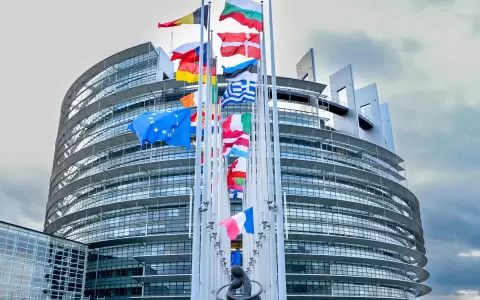 Parlamento Europeo en Estrasburgo.