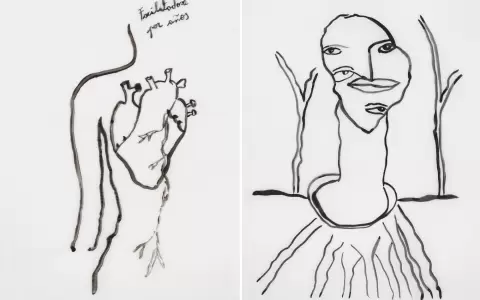 Agustina Gal�ndez, obras exhibidas en la muestra. Cortes�a