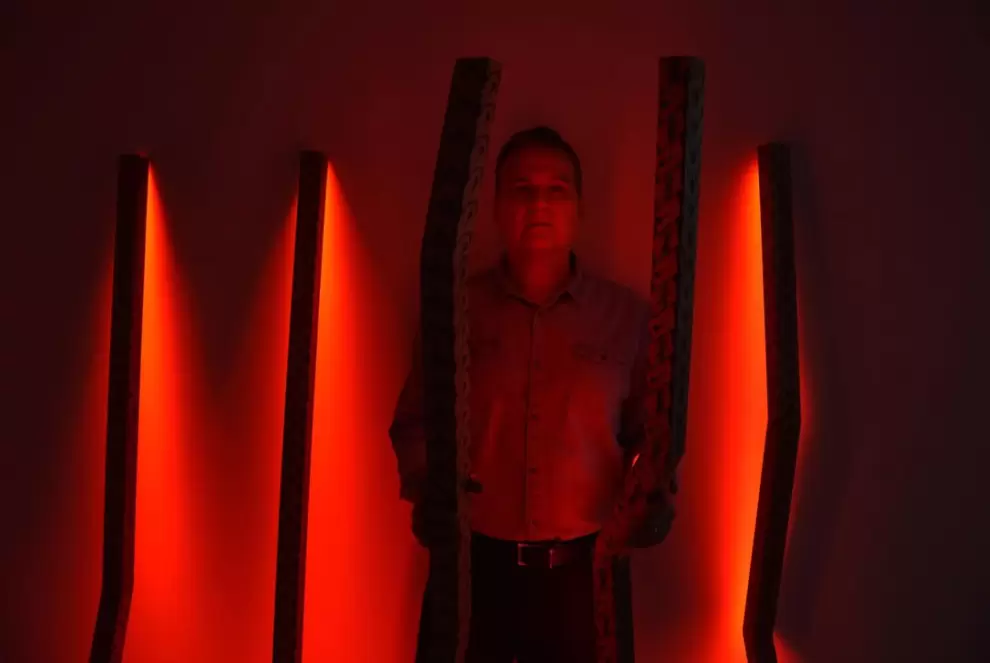 Pedro Barrail y su obra. Cortesía