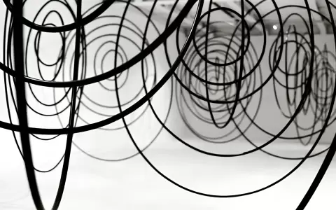 Instalaci�n de Marcos Ben�tez, Bienal del Mercosur, Porto Alegre, 1997.