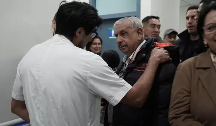 Presidente del IPS, Isa�as Fretes, viene ralizando visitas sorpresas en los hospitales del pa�s.