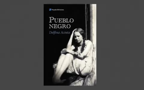 Portada de "Pueblo negro" de Delfina Acosta. Fausto Ediciones.