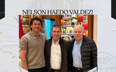 Nelson Haedo Valdez toma el mando de Libertad
