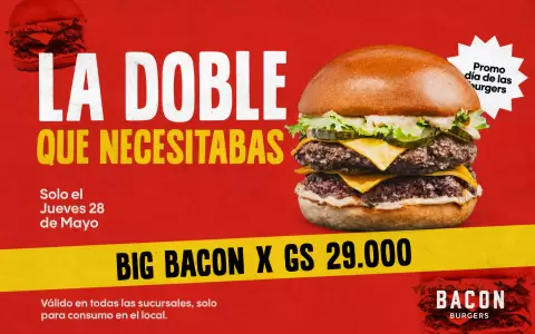 Bacon celebra el D�a de la Hamburguesa